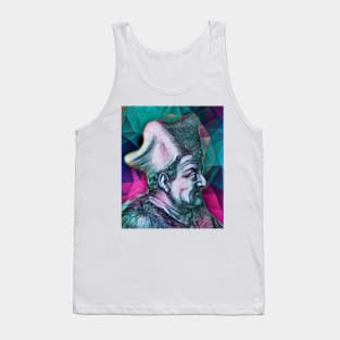 Lorenzo Valla Portrait | Lorenzo Valla Artwork 4 Tank Top